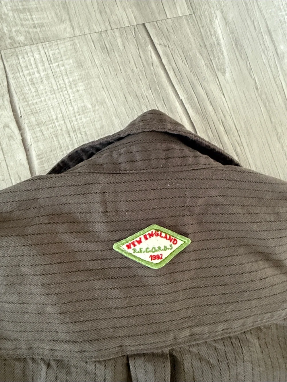 Zara Olive green pin striped Set